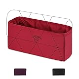 DGAZ Purse Organizer Insert for Chanel 19 Bags，Silk Bag Organizer，Luxury Handbag & Tote Shaper （B