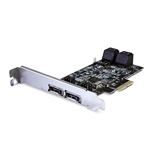 Vantec 4-Channel 6-Port Sata 6Gb/S Pcie Raid Host Card With Hyperduo Technology Ugt-St644R #TOP2