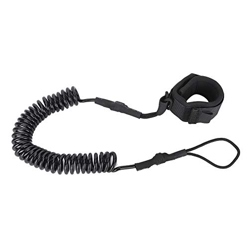 VGEBY Coleira de surfe de 5,5 mm de espessura, correia para prancha de surf, alça SUP para Shortboar