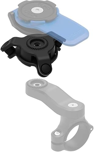 BKCREATIONS Universal Motorcycle Vibration Damper - Quad Lock Compatible Phone Holder, Anti-Vibration for Motorcycle, Scooter, Bicycle & Electric Scooter Handlebars