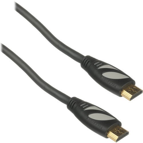 Pearstone Standard Series HDMI to HDMI High-Speed Ethernet Cable - Black, 6'
