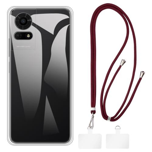 Shantime �P�[�X�ƃN���X�{�f�B�X�g���b�v�Z�b�g TCL 50 LE 4G �Ƃ̌݊������� �g�уJ�o�[�Ƌ����o�b�N���t�������\�l�b�N�X�g���b�v�����2���̃p�b�`�t��(�N���A + ���b�h)