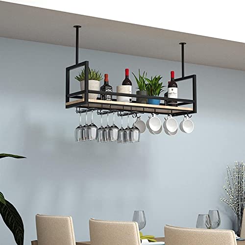 Casier à vin de plafond réglable pour une ambiance bar chic