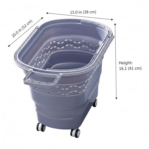 Panier à linge pliable peu encombrant pour optimiser les petits espaces - 5