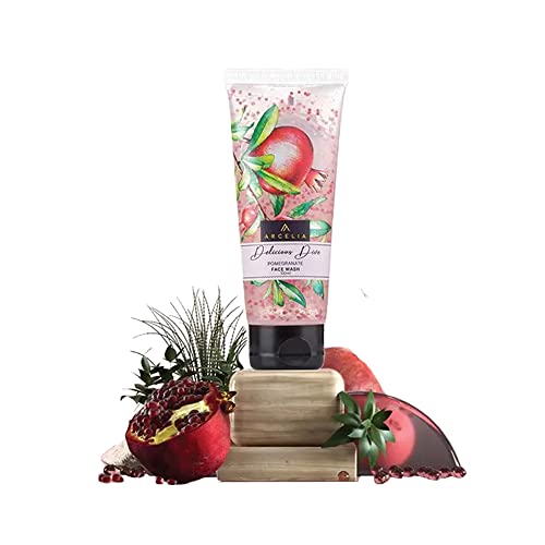 Image of Arcelia by Shoppers Stop Delicious Dive Face Wash - Pomegranate (100ml)
