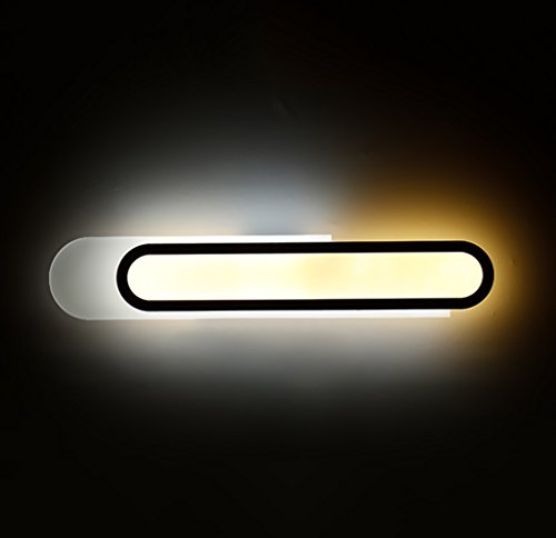Miroir de bain lampes LED anti-buée 30cm éclairage mural commode salle de bains - 2