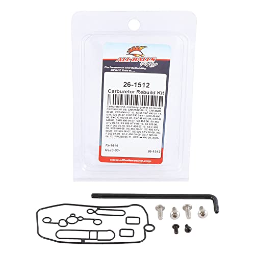 All Balls Racing Carburetor Kit, Mid Body Gasket Kit 26-1512 Compatible With/Replacement For Ktm Exc 450 2007-2011, Exc 525 2006-2007, Exc 530 2009-2011, Exc-G 400 2006 #TOP2
