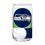 Rico Industries NFL Football Seattle Seahawks Standard 16-oz Class Can Shaped