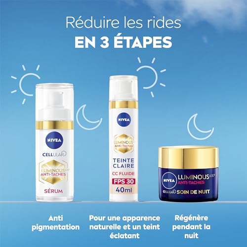Nivea cc crème fluide anti aaches teinte fps30 luminous 630 40ml - vue 7