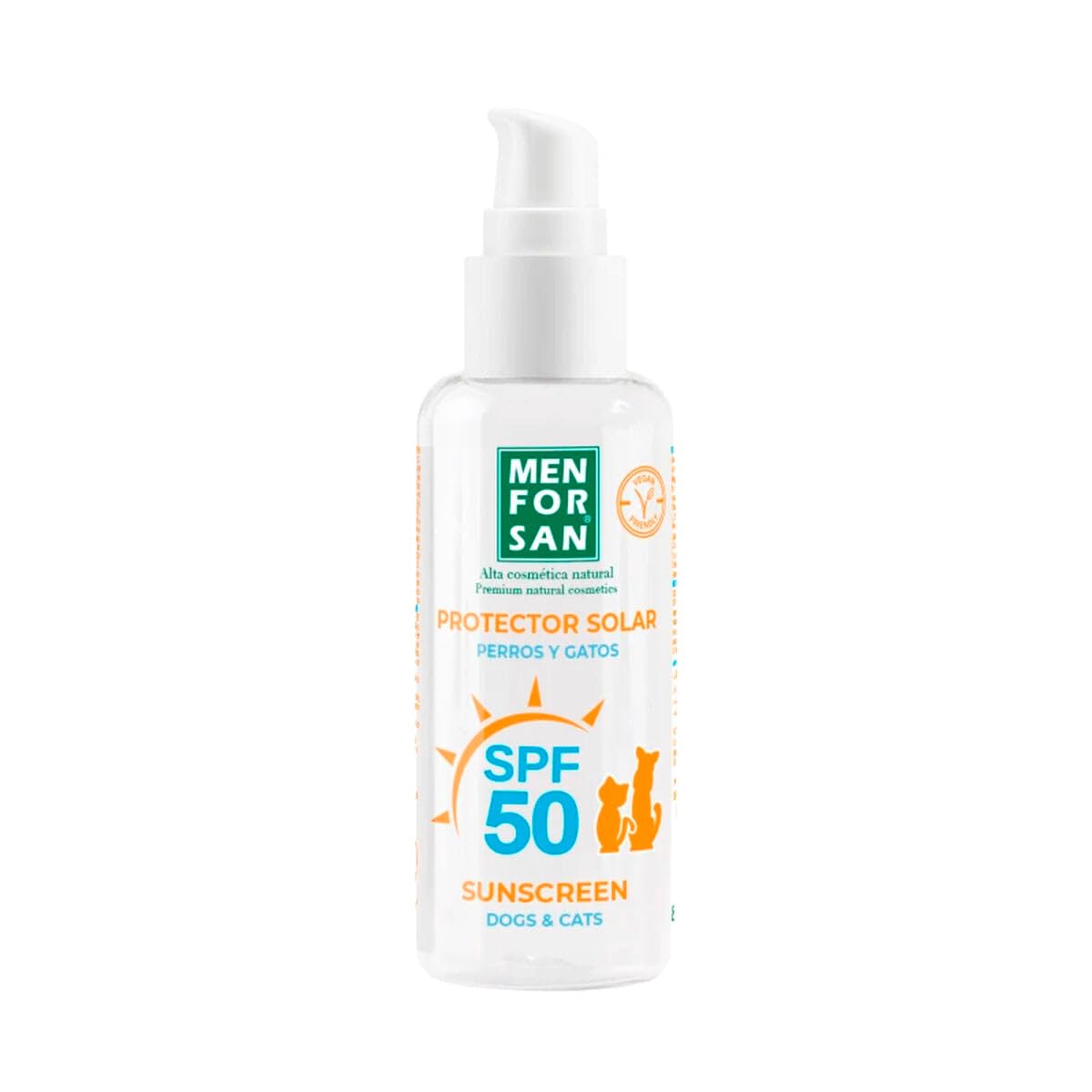 MENFORSAN Sonnenschutz Faktor 50 für Hunde und Katzen 60ml