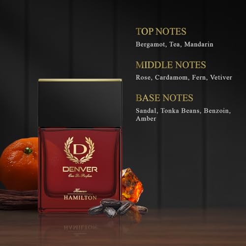 Image of Denver Black.Code, Hamilton, Imperial & Honour Perfume For Men - 70 ML Each, Pack of 4| Long Lasting Fragrance | Eau De Parfum