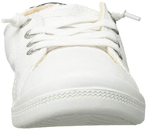 Roxy Women's Bayshore Slip On Shoe Sneaker, White, 9 #TOP1