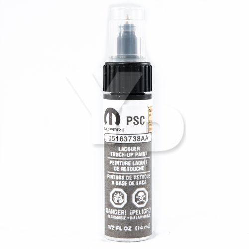 Dodge Chrysler & Jeep MOPAR Touch Up Paint 0.5oz Bottle PSC / JSC (3738) Billet Silver Metallic