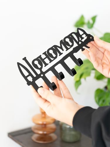 Miniatura 7 de Grupo Erik Colgador Llaves Pared Harry Potter Alohomora - Cuelga Llaves Pared Negro, 5 Ganchos Para Colgar Llaveros Perchero Pared Organizador Llaves Para Decoración Pared, Harry Potter Regalos