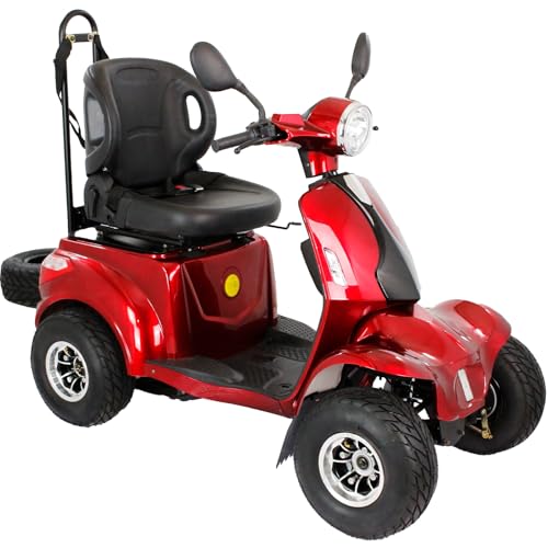 Dvsripa 2-In-1 Electric Golf Cart And Mobility Scooter