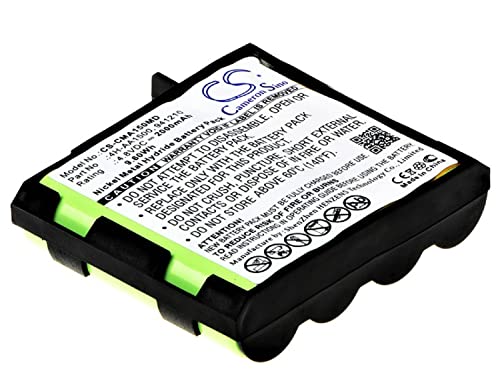 Cameron Sino 2000mAh Ni-MH Compex 4H-AA1500 High-Capacity Replacement Batteries for Compex Mi, Mi-Sport, MI-Fitness, Runner, Enegry Mi-Ready, Vitality Cameron Sino 2000mAh Ni-MH Compex 4H-AA1500 High-Capacity Replacement Batteries for Compex Mi, Mi-Sport, MI-Fitness, Runner, Enegry Mi-Ready, Vitality