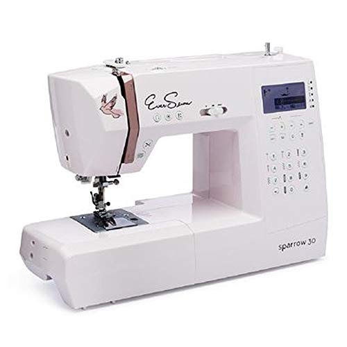 EverSewn Sparrow 30 Sewing Machine : Computer-Controlled, 310 Stitch Patterns, 2 Full Alphabets-Perfect for The Creative Sewer