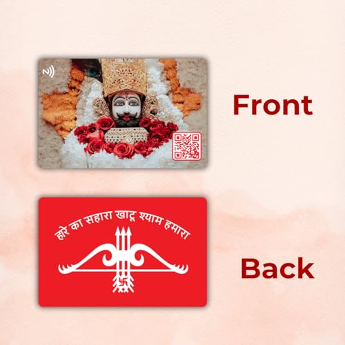 Khatu Shyam Baba Pocket Card | NFC and QR Enabled by tinydabba - 6
