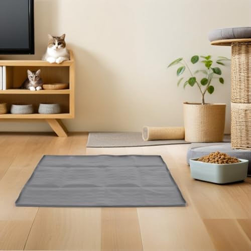 Plateau antidérapant en silicone réutilisable avec bordure haute pour alèse - 7