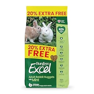 Burgess Excel Rabbit Food with Mint...