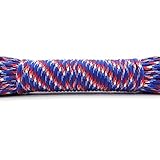 Cuerda Diámetro: 4 mm KAITUO 550 Cuerda del Paracaídas De Cuerda Cuerda Strand 9 100FT Supervivencia 31m Escalada Camping Cuerda Equipo De Escalada De múltiples Fines (Color : 9 Stand Camouflage 5, Length(m) : 10 Meters)