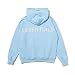 Produktbild Kxin Fog Essentials 3M Reflektierender High Street Hoodie Pullover für Damen und Herren Gr. S, blau