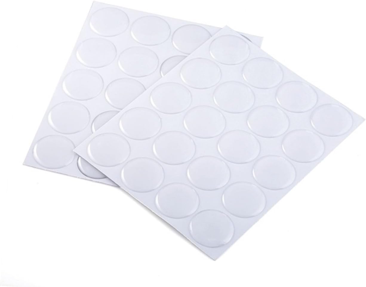 STOBOK 300pcs Dome Circle Epoxy Stickers for Bottle Projects for Effects Arts and Crafts