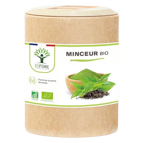 Complément alimentaire pour maigrir Bioptimal avec thé vert guarana perte de poids rapide