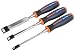 Produktbild DEXTER - Satz mit 3 Holzmeisseln - 4, 10, 20 mm - Chrom-Vanadium - Ergonomischer Griff - Stechbeitel - Stemmeisen