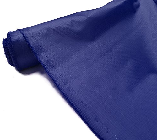 A-Express Ripstop Étanche Imperméable en Tissu 3.8oz Tissu d'extérieur Matériel Cerf-Volant Camp Tente Housse de Coussin - 1x Mètre (100cm x 150cm) Bleu Royal