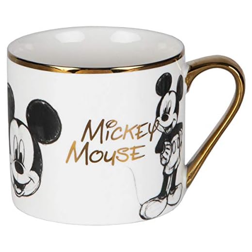 Disney Mickey Mouse Classic - Taza coleccionable en caja de regalo