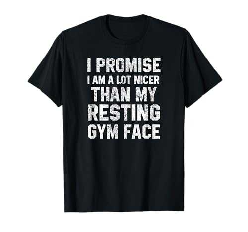Divertida cita de entrenamiento más agradable que mi descanso gimnasio cara regalo Camiseta