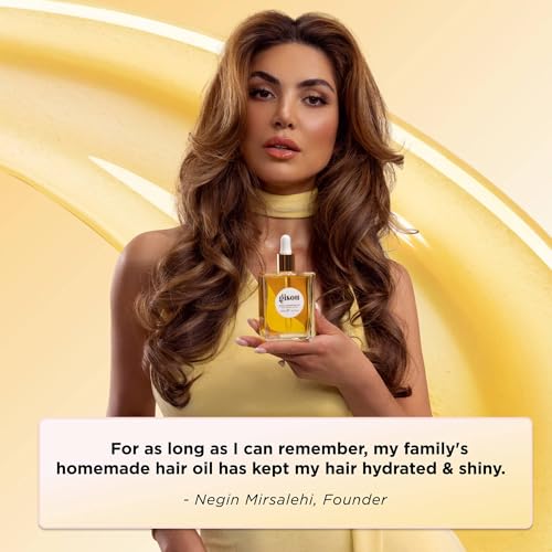 Gisou Honey Infused Hair Oil - Enriched with Mirsalehi Honey for Deep Nourishment, Hydration, Frizz Control, Heat Protection and Shine - For Damaged and Dry Hair (1.7 fl oz) - Image 7