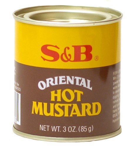 S&B Oriental Hot Mustard 3.o Oz - 85 g