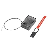 Versorgen Sie den Empfänger mit Strom Die bernsteinfarbene LED blinkt kontinuierlich und zeigt an, dass sich der Empfänger im Bindungsmodus befindet.