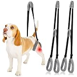 2 Pcs Dog Support Harness for Back Legs Dog Rear Lifting Sling Aid with Handle and Shoulder Strap Hi