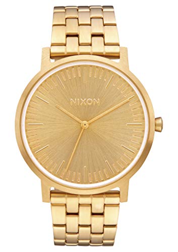 Nixon Armbanduhr Porter All Gold