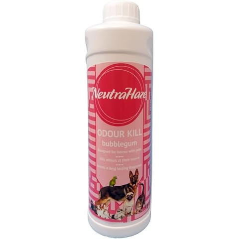 NeutraHaze Odour Kill - Pet Safe Destroys Bad Smells Kills Vomit, Urine, Cat Litter, Feces Odors FAST- The Science Of Odour Control (Baby Powder, 1 Litre) Cover