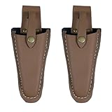 Pruner Holster,Garden Leather Hanging Pouch with Safety Lock for Hanging Pruning...