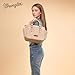 Wrangler Tote Bag for Women Tan Purse for Woman Medium Ladies Crossbody Handbag WG187-8318TN