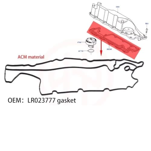 Kit réparation cache-culbuteurs PCV LR023777 pour Freelander 2 - 6