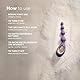 LELO SORAYA Beads Anal Vibrator mit Perlen und Bow-Motion-Technologie sowie 8 Vibrationsmustern, Anal Kugeln, Violet Dusk