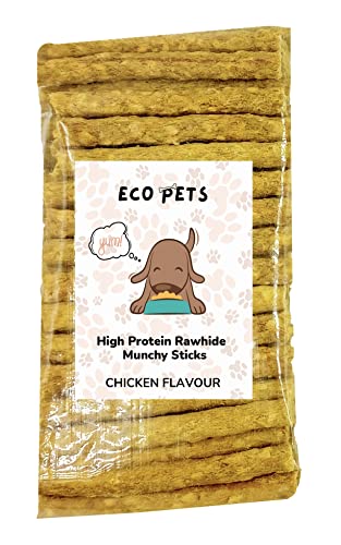 Image of Chew Sticks Food for Small - Adult Dog Chew Stick Munchy Stick Real Mix Flavor Dogs Snacks, Dry Dog Food, Dog Treats for Puppy- Munchy Stix (80 /g Chicken & 800g Mutton)