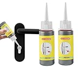 Graphitpulver Türschlösser | 2 St Schließzylinder-Schmierpulver - 60 Ml Geruchloses Natürliches Graphitpulver-Schmiermittel | Schmiermittel Für Fensterführungen, Schlüssel, Türführungen, Autoschlösser