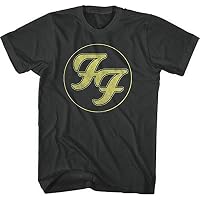 T-Shirt # Xxl Unisex Black # Gold Ff Logo