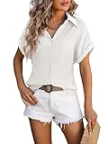 Blusen für Damenanlässe: Blusentop damen, strandhemden für damen, boho oberteil damen, die tops und blusen für damen sind nicht nur für den alltag geeignet, sondern können auch bei der arbeit, auf konferenzen, im büro, auf der straße, auf partys, in der uni, im club, bei verabredungen, im urlaub oder beim ausgehen getragen werden, die oberteile in damen t shirt sorgen bei allen gelegenheiten für Bequemlichkeit und einen modischen Stil.