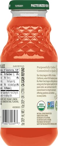 Image of R.W. Knudsen Organic Carrot Ginger Turmeric, 8 fl oz (Pack of 12)