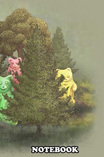 Notebook: Wild Gummy Bears , Journal for Writing, College Ruled Size 6
