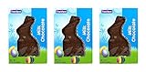 Frankford Solid Milk Chocolate Easter Bunny Rabbit, 2.25 Ounce, Pack of 3