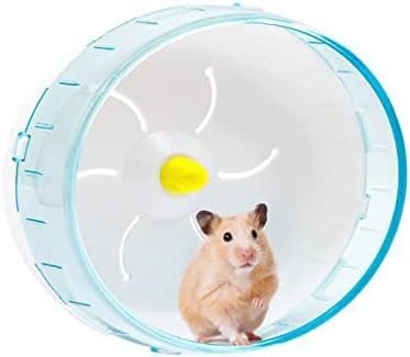 YuanYouTong Silent Hamster Wheel - Exercise Wheel for Syrian Hamsters - Quiet Spinner Running Wheel for Small Animals - Pet Hamsters Gerbils Mice Rats Guinea Pig Hedgehog Exercise Wheel Toy